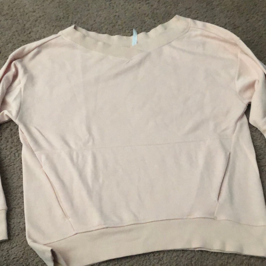 Fabletics Salmon Colored Pullover